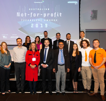 Australian not-for-profit technology awards winners 2019