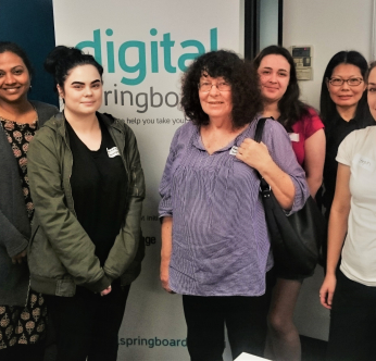 Connecting Up Volunteers Digital Springboard